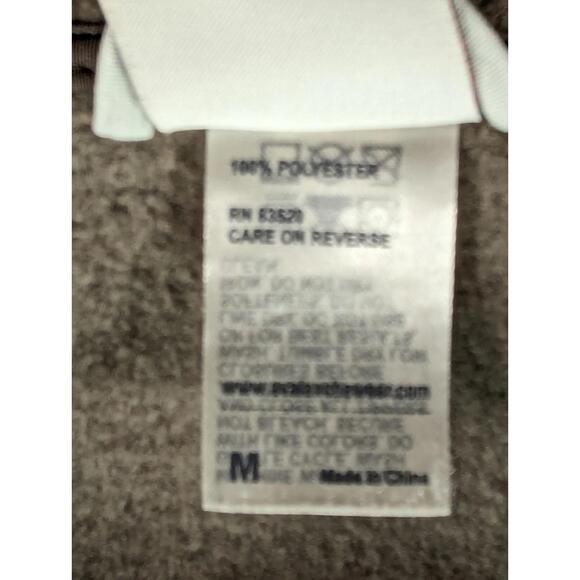 Avalanche Men's Full Zip Fleece Jacket Brown Zip Pockets Medium Chore Walking - Picture 4 of 9